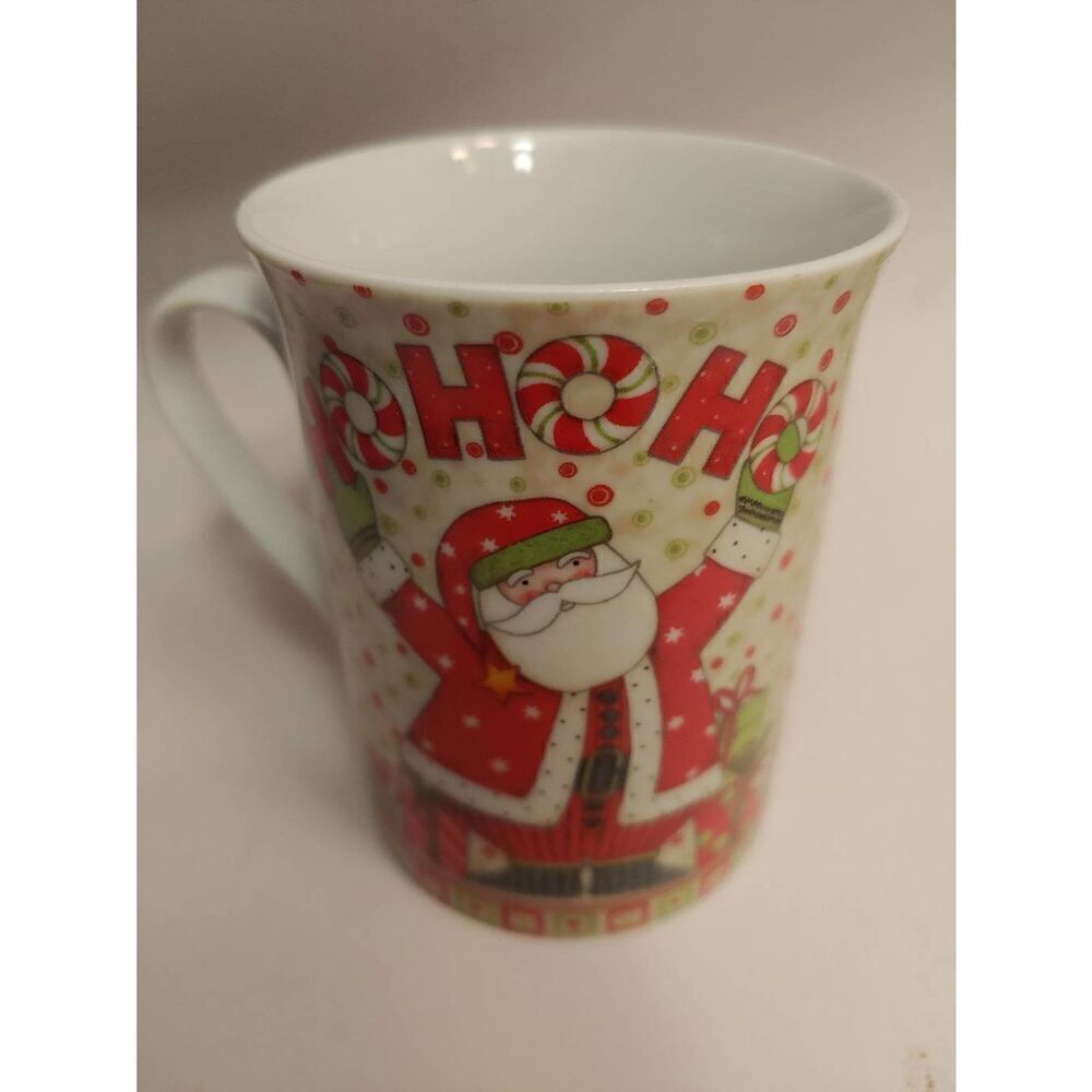 Debbie Mumm Santa Dishwasher Safe Approx 10oz Coffee Mug